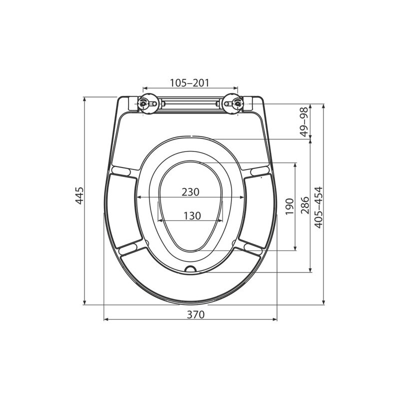 WC sedátko s poklopem, Soft-Close, bílé, Aladrain A606
