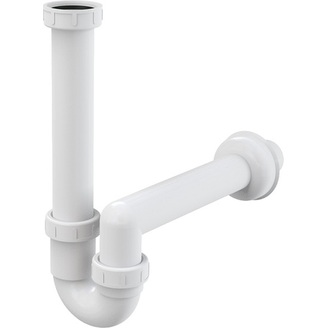 Dřezový sifon A80 bez výpusti G 6/4, odpad 40 mm, Alcadrain A80-DN40