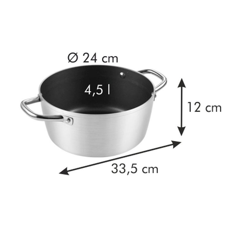 Kastrol Tescoma, GrandCHEF, 4,5 l, 606874