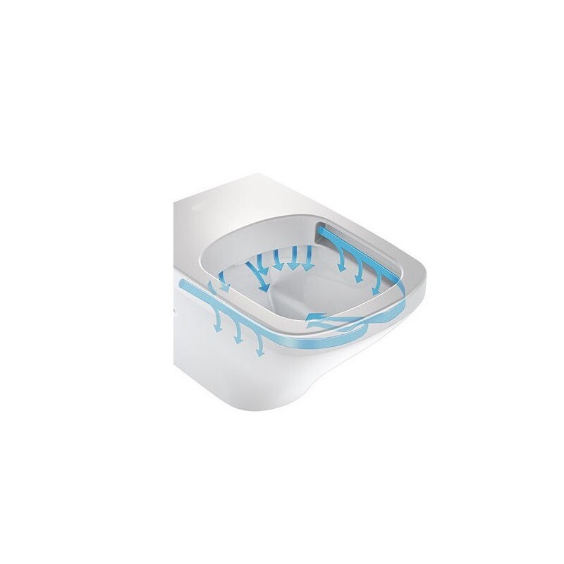 Závěsné WC ARCO RIMLESS se slim sedátkem soft-close, HOPA Olsen Spa OLKLT046E