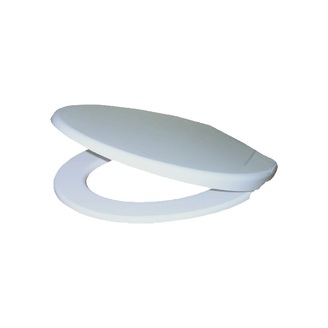 WC sedátko s poklopem Regina, bílé, Plast Brno OSR0000