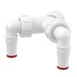 Přípojka dvojitá k sifonu G1 17-23 mm, Alcadrain P148Z