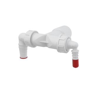 Přípojka dvojitá k sifonu DN40/32 8-23 mm, Alcadrain P156Z