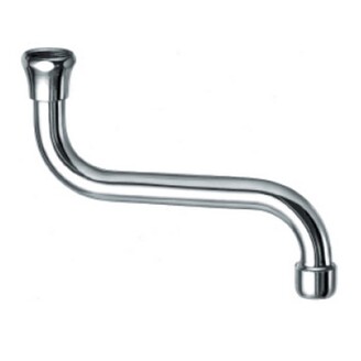 Výtokové ramínko trubkové S 15 cm, chrom, Geos, 460 15 CM