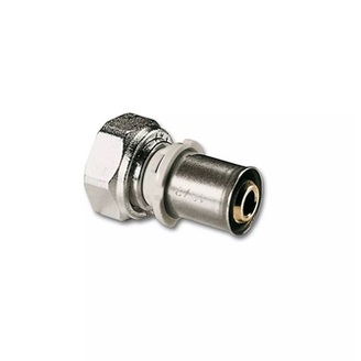 Lisovací přechodka Press d 16 × 3/4, převlečná matka, IVAR.PT 5703, 510076