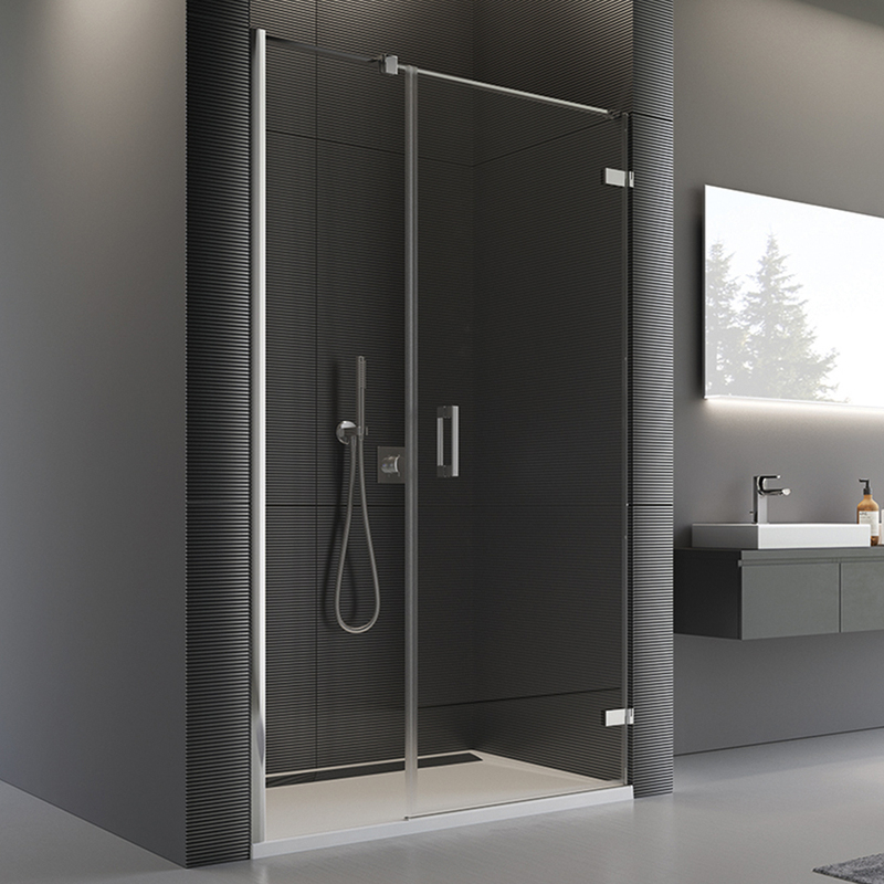 Sprchové dveře PUR PU31P P 1200 mm, sklo čiré, profil chrom, pravé, SanSwiss PU31PD1201007