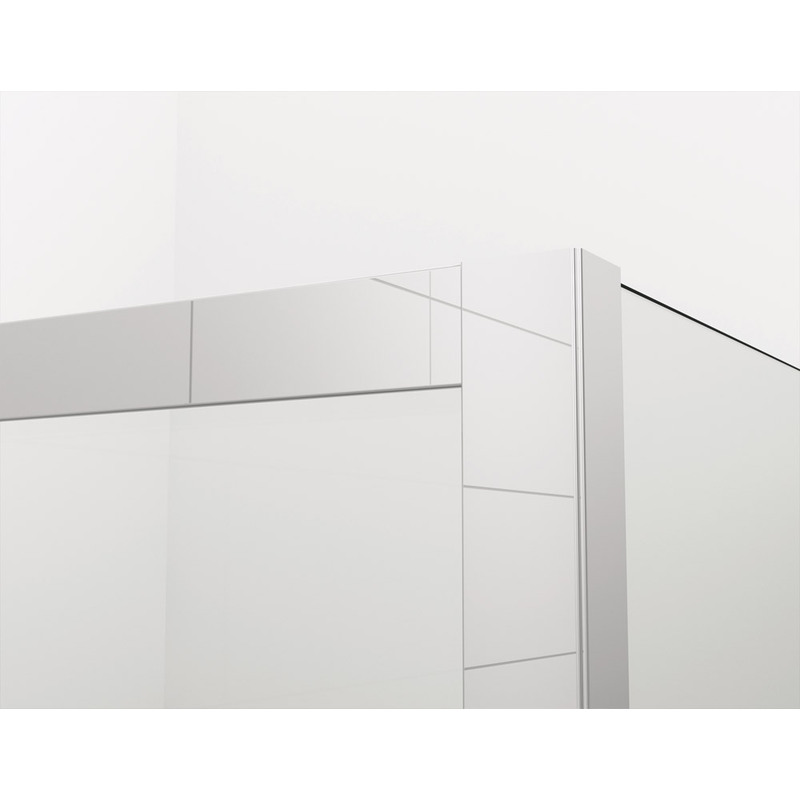 Sprchové dveře PUR PU31P P 1200 mm, sklo čiré, profil chrom, pravé, SanSwiss PU31PD1201007