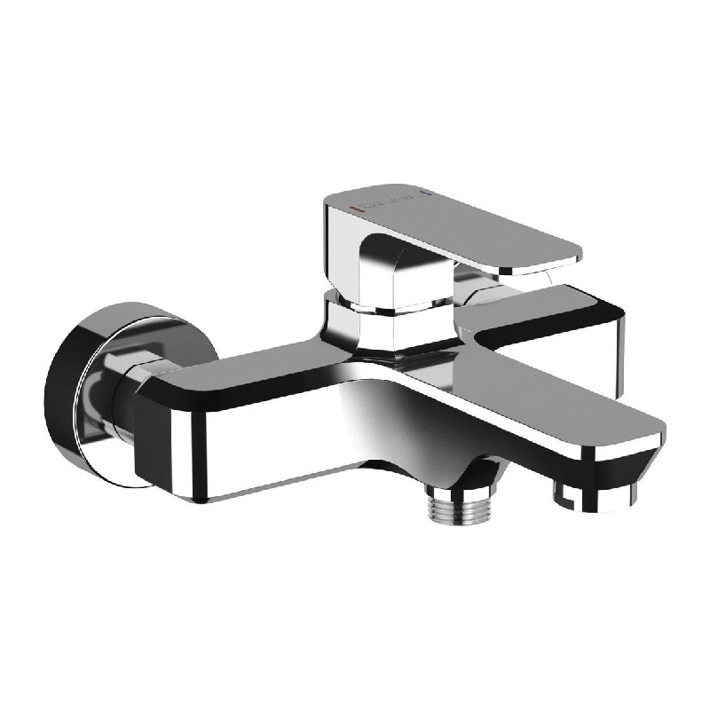 Vanová baterie Spy 150 mm, chrom, nástěnná, bez příslušenství, Sapho PY10