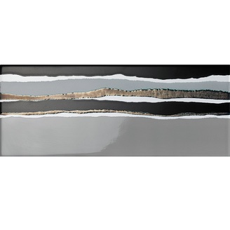 Dekor Line Up Ins. Brush Grey 20×50  cm