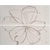 Dekor Line Up Ins. Daisy Taupe A+B  20x50  cm