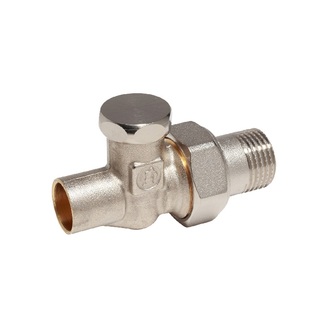 Přímé radiátorové šroubení R17C2 1/2, Giacomini R17CX003