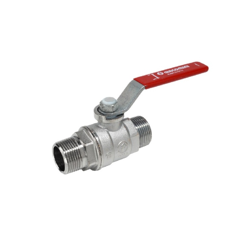 Kulový kohout R253DL MM 1, přímý, páka, voda, Giacomini R253LX005