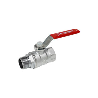 Kohout kulový R254DL MF 1, přímý, páka, voda, Giacomini R254LX005