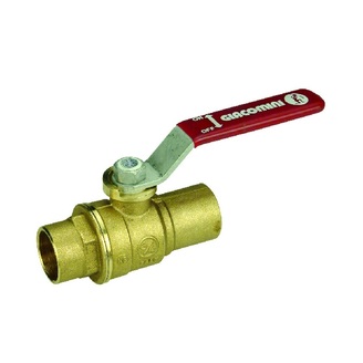 Kulový kohout R258D d 15, přímý, páka, voda, Giacomini R258Y002