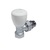 Radiátorový ventil R421 3/8, rohový, Giacomini R421X132