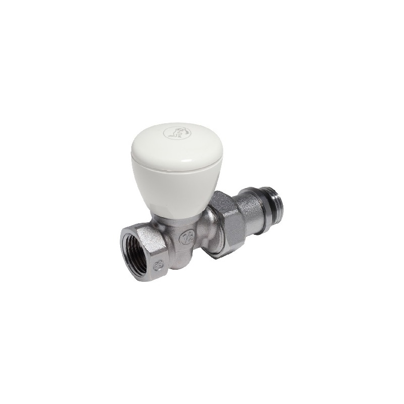 Radiátorový ventil R6TG, 3/8, přímý, s ruční hlavicí, Giacomini R6X032