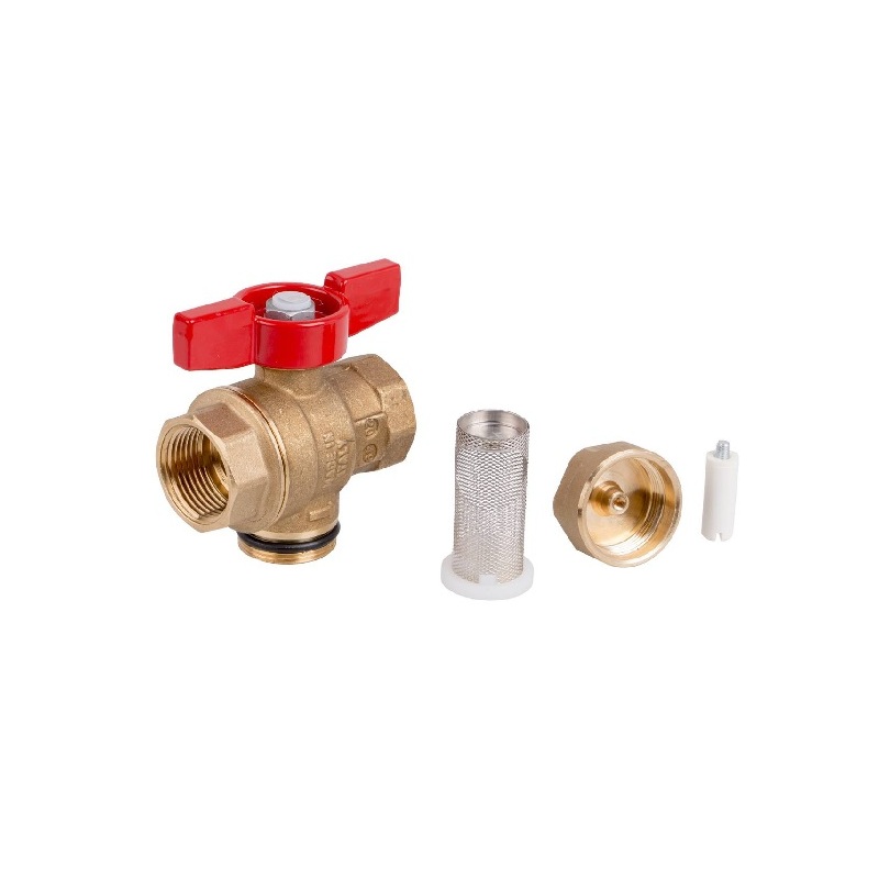 Kohout kulový R701M FF 1, přímý, motýl, voda, Giacomini R701MY025CZ