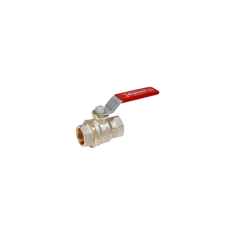 Kohout kulový R910 FF 6/4, přímý, páka, voda, Giacomini R910X027