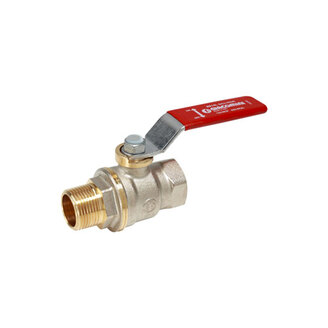 Kulový kohout R914L MF 1, přímý, páka, voda, Giacomini R914LX025