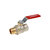 Kulový kohout R914L MF 3/4, přímý, páka, voda, Giacomini R914LX024