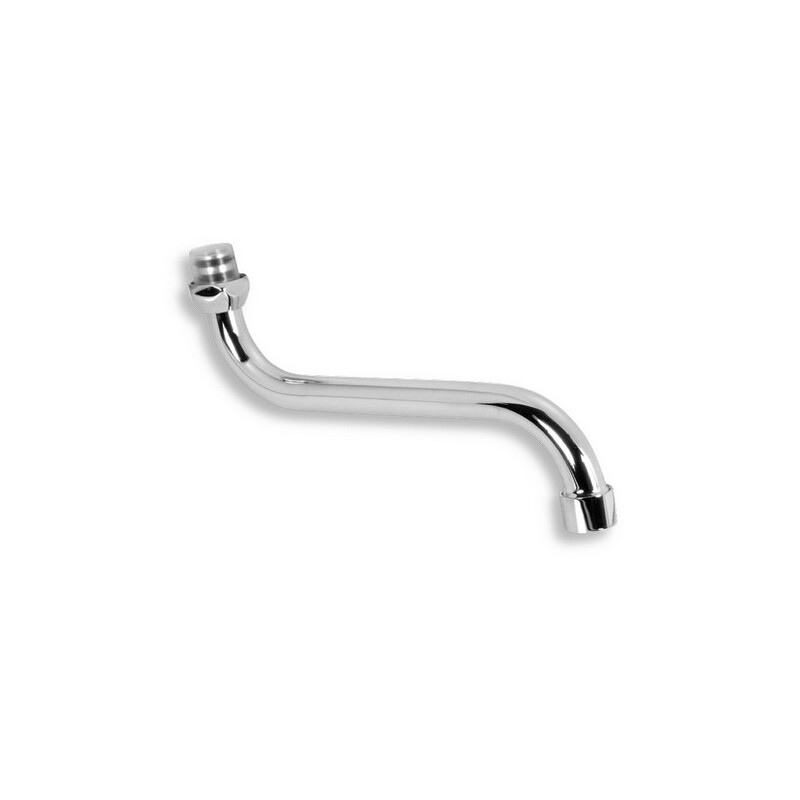 Výtokové ramínko trubkové 20,5 cm, 3/4, chrom, Novaservis RAM99170/T,0