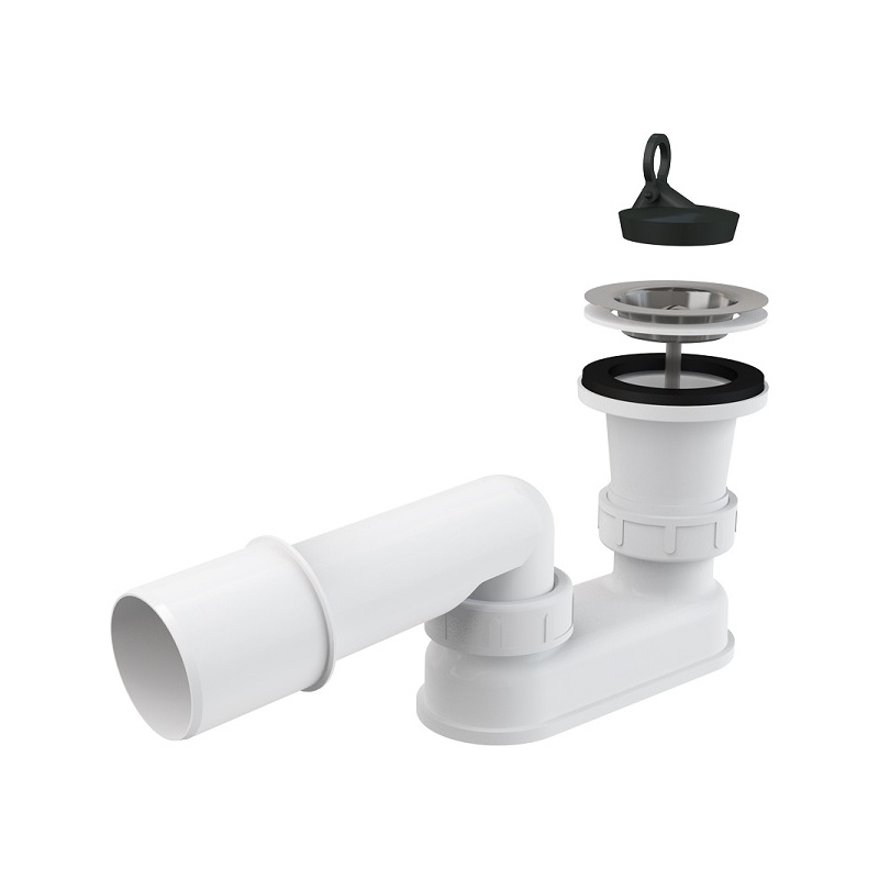 Vaničkový sifon A461 50, odpad 40/50 mm, Alcadrain A461-50