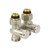 Přímé radiátorové šroubení H-kus RLV-K 1/2, Danfoss 003L0280