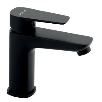 Umyvadlová baterie Metalia 58, černá-mat, stojánková, bez výpustě, Novaservis 58001/1,5