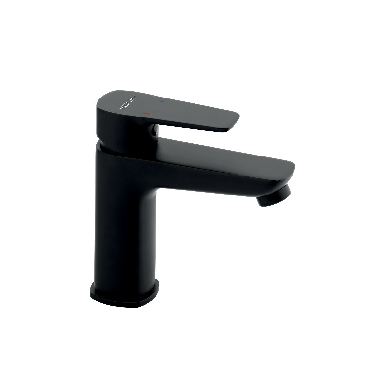 Umyvadlová baterie Metalia 58, černá-mat, stojánková, bez výpustě, Novaservis 58001/1,5