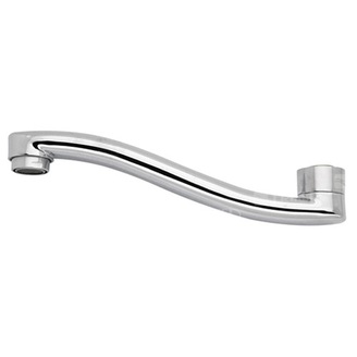 Výtokové ramínko trubkové 15 cm, 3/4, chrom, RAV Slezák, SR0115 