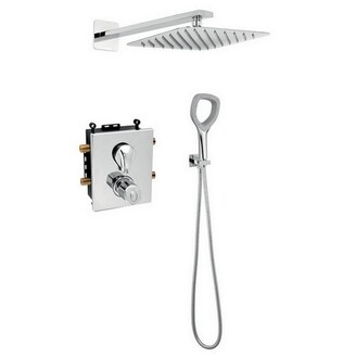 Sprchová sada podomítková termostatická ECO + CHROM, Novaservis, SADAECO52RT