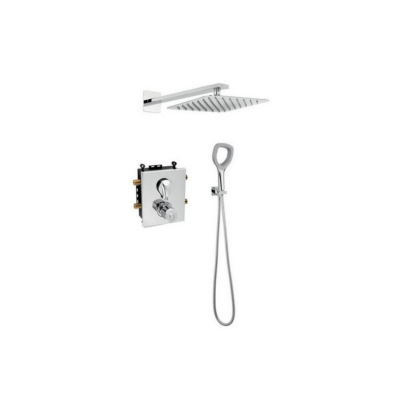 Sprchová sada podomítková termostatická ECO + CHROM, Novaservis, SADAECO52RT