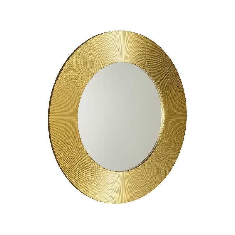 Sunbeam kulaté zrcadlo 900 × 900, zlaté, Sapho SB900