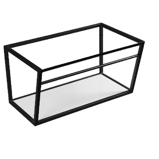 Konstrukce pod umyvadlo SKA 750 × 400 × 460 mm, černá mat, Sapho SKA102