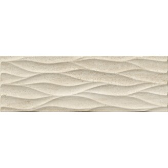 Obklad Vigour Beige vlnka 25x75 cm lesk