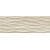 Obklad Vigour Beige vlnka 25x75 cm lesk