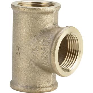 Bronzový T-kus FFF 1 x 1/2 x 1, redukovaný, model 3130, Viega 362515