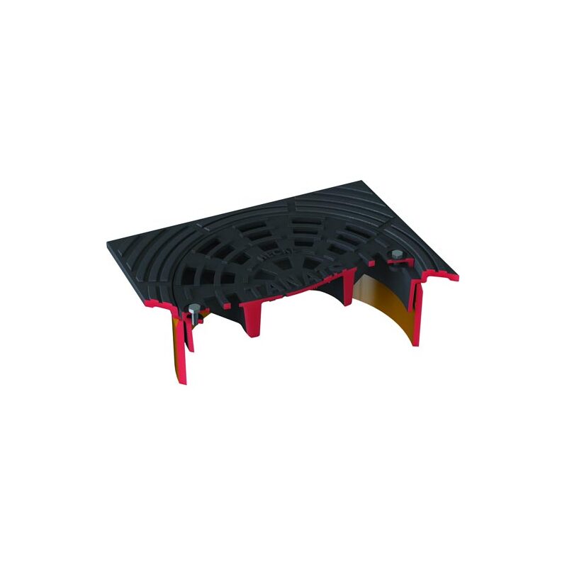 Šachtová vtoková mříž TANAIS D400, litinová, DN 300, HECKL