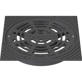 Šachtová vtoková mříž TANAIS D400, litinový rám, DN 400, HECKL