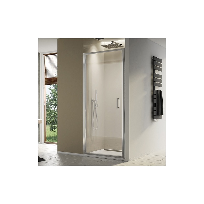 Sprchové dveře TOP-LINE S TLSP 900 mm, sklo čiré, profil aluchrom, SanSwiss TLSP0905007