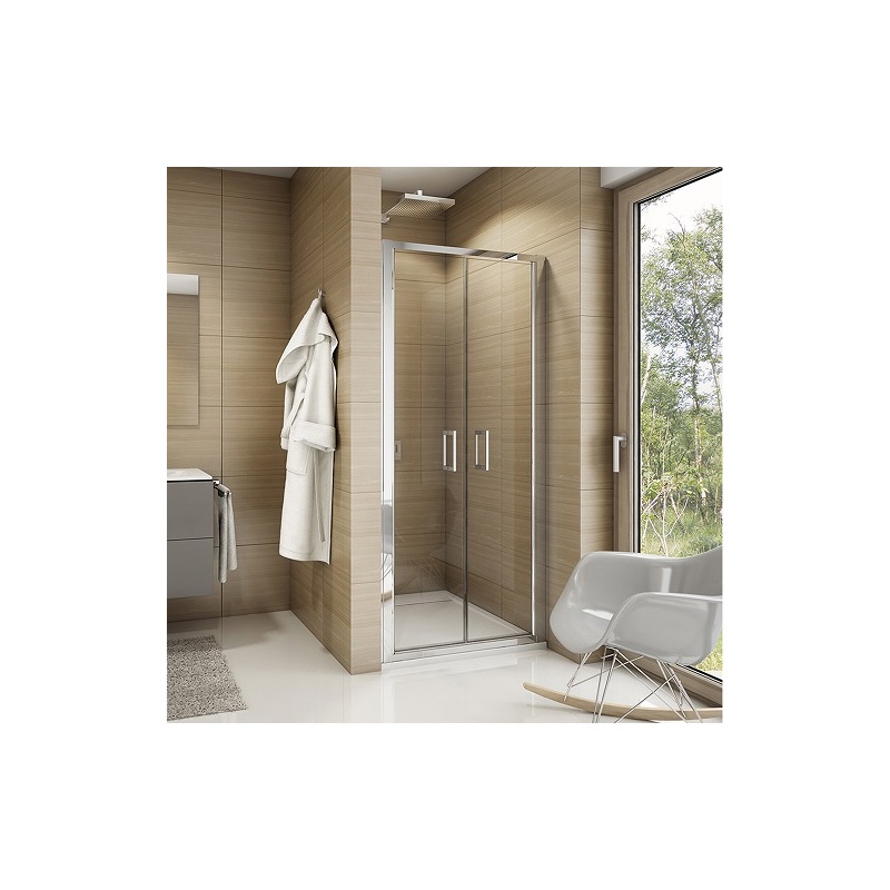 Sprchové dveře TOP-LINE TOPP2 700 mm, sklo čiré, profil aluchrom, SanSwiss TOPP207005007