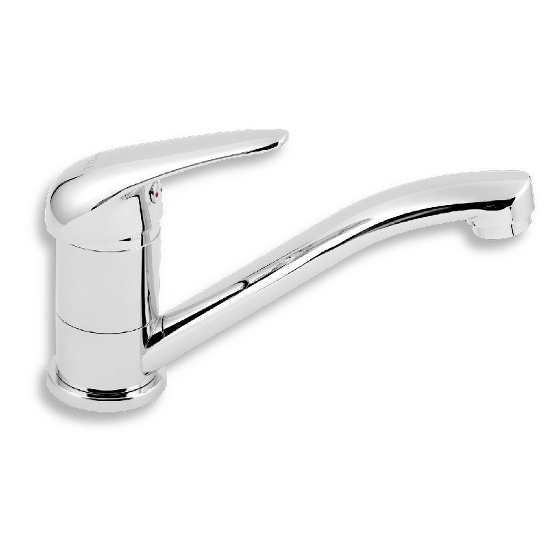 Umyvadlová/Dřezová baterie Titania Hit, chrom, stojánková, bez výpusti, Novaservis 95596,0