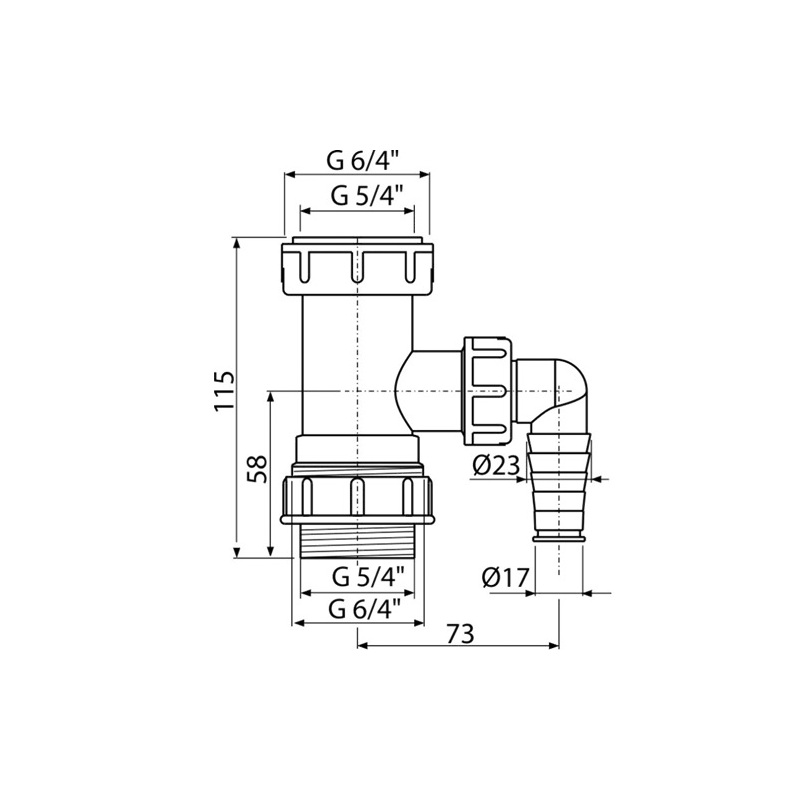Mezikus 5/4 s přípojkou A300, Alcadrain