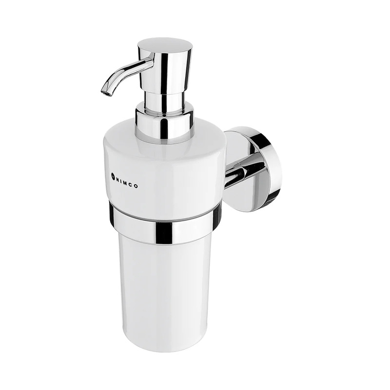 Dávkovač tekutého mýdla keramický, pumpička plast UNIX, Nimco UN 13031KN-26