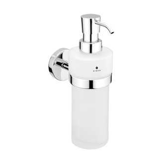 Dávkovač tekutého mýdla skleněný, pumpička plast UNIX Nimco UN 13031W-26