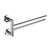 Držák na ručníky otočný, 41 cm UNIX chrom, Nimco UN 13096-26