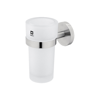 Držák skleničky Unix, sklo mat/broušená nerez, Nimco, UNM 13058W-10