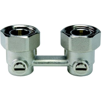 Rohové radiátorové šroubení H-kus 1/2 Verafix V2495EY, Honeywell V2495EY015A