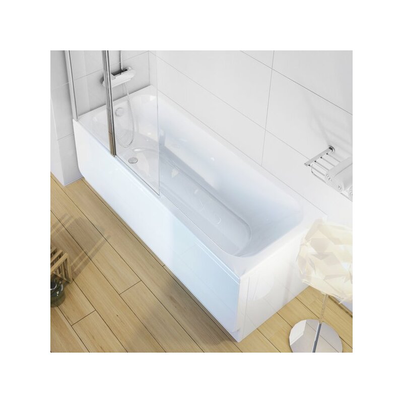 Obdélníková vana CHROME 150x70 cm, bílá, Ravak C721000000