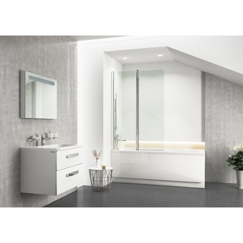 Obdélníková vana CHROME 150x70 cm, bílá, Ravak C721000000